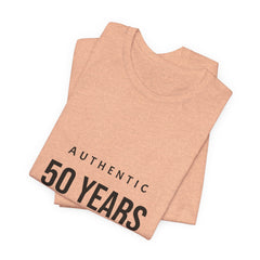 50 Years of Not Giving a Damn Tee — 'Glory to God' Back Print