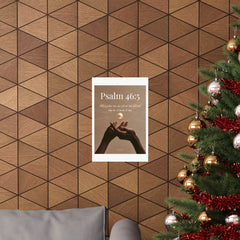 Psalm 46:5 Matte Poster — Inspirational Religious Wall Art