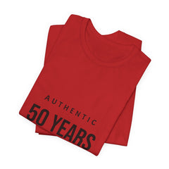 50 Years of Not Giving a Damn Tee — 'Glory to God' Back Print