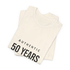 50 Years of Not Giving a Damn Tee — 'Glory to God' Back Print