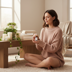 Cyperus Oil Woman Lifestyle