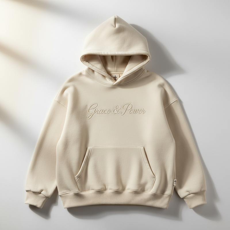 Grace & Power™ Luxury Christian Hoodie