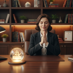 Luminous Crystal Globe - Pastor Prayer