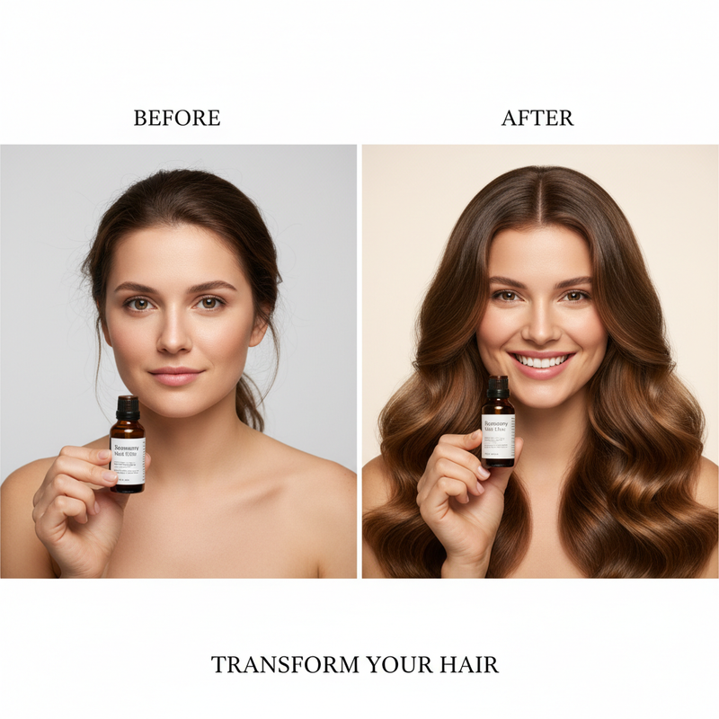 Rosemary Oil Healthy Hair Result